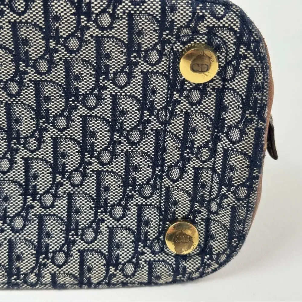 Christian Dior Diorissimo Trotter Canvas Street Chic Dome handbag or Satchel.